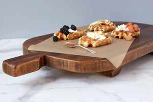 Oversized Rectangle Footed Serving Board